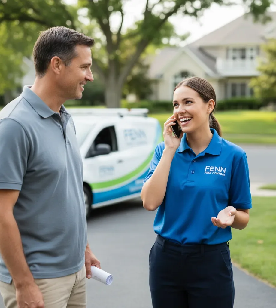 Fenn Pest Control customer support in Ossian